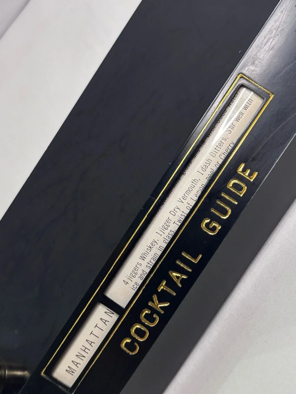 Vintage 1968 Royal London,LTD  Guide Bar Open Lamp